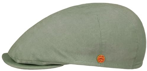 Mayser Sidney Gomera Schirmmütze Flatcap UV-Schutz Made in EU Herren Frühling Sommer Mint 59 cm