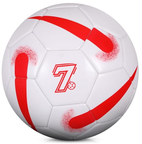 Fussball, Fußball Kinder Unisex, fusball Team-Fußbälle offiziell Fußball größe 5, Fussball Trainingsball, Outdoor-Indoor fussbälle, Professioneller fußbälle, football für Kinder und Erwachene