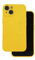 JAYM - Cover in silicone giallo per [ Apple IPHONE 13] - 100% silicone e microfibra - rinforzata e ultra morbida