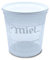 Lot de 10 Pots en Plastique avec Couvercles de 1kg, Nicot impression 1 Couleur (PEP), Pots pour Conditionner le Miel ou autre utilisation Alimentaire, Prêts à l’emploi. FABRIQUER EN FRANCE
