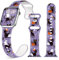 Halloween-Uhrenarmband für Apple Watch, Silikon-Ersatzband für iWatch 1, 2, 3, 4, 5, 6, 7, 8, 9, Ultra, 38 mm, 40 mm, 41 mm, 42 mm, 44 mm, 45 mm, 49 mm, Thanksgiving-Geschenk für Damen und Herren