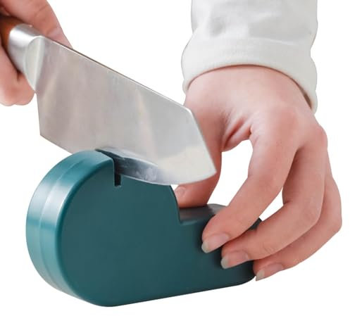 Hatchet - Rotatable ening Puck Ceramic | Manual Small Axe Axe Grinder Tools Multi-purpose With Non-slip Fixed Base