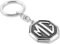 tygkshenglfa Kreative Auto Logo Schlüsselanhänger für Auto 3D Chrom Metalllegierung Schlüsselanhänger Geschenke für Frauen und Männer (fit M-g Schwarz)