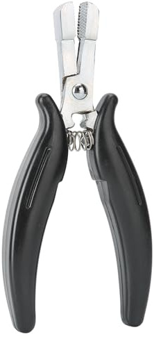 Fusion Bond Crusher Tool, Remover Pliers Fusion Hair Extension Crusher Hair Extension Remove Tool for Hair Extensions Micro Rings