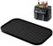 Gachiwar Tapis en silicone compatible avec la friteuse à air Ninja AF400 AF451 DZ401 – Organisation des bouteilles d'épices et protection de la friteuse à air de surface supérieure