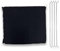 DL SERVICE Filtro Carbone per Cappa Aspirante Rigenerabile e Antiodore, 4 aste di fissaggio, compatibile con Elica modelli Elektra, Easy, Ico, Jasmine - F00439 misure 275x245 mm