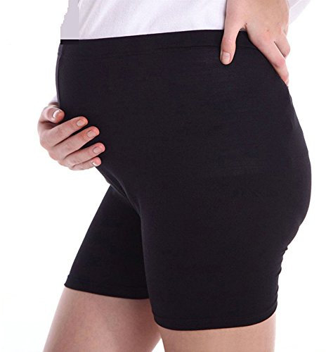 Glield Femmes Enceintes de sous-vêtements Taille Haute Culotte YFK03 (L, Noir)