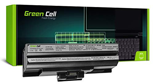 Green Cell® Standard Série VGP-BPS13 VGP-BPS13/S VGP-BPS13/B VGP-BPS13/Q VGP-BPL13 VGP-BPS21 VGP-BPS21A VGP-BPS21B Batterie pour Sony Vaio Ordinateur PC Portable (6 Cellules 4400mAh 11.1V Noir)
