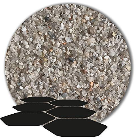 25 kg Fugensand Einkehrsand Quarzsand grau hellgrau 14 Körnungen (0,6-2,0 mm)