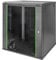 DIGITUS Netzwerkschrank - 19 Zoll Rack - 16HE - Wandmontage - 600mm Tiefe - Traglast 60kg - Dynamic Basic Serie - Schwarz