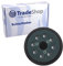 Trade-Shop Plateau de ponçage/support auto-agrippant pour Makita BO5040 BO5041/K MT922 MT924 M9202B BBO180 DBO180 XOB01Z