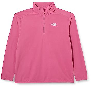 THE NORTH FACE 100 Glacier Felpa, Rosso Viola, XL Uomo
