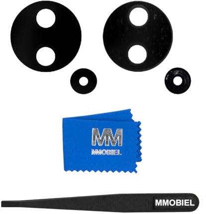 MMOBIEL Cámara Trasera de Vidrio Lente de Repuesto Compatible con Xiaomi 13 Lite 2023 Incluye Adhesivo de Doble Cara, Pinza y paño.