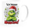 MoonWorks® Kaffee-Tasse Grinch Geschenk für Weihnachtsmuffel Ich hasse Menschen Weihnachtstasse lustig Ich hasse Menschen weiß standard