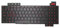 Clavier Francais AZERTY pour ASUS FX503V / FX503VD / FX503VM + rétro-éclairage