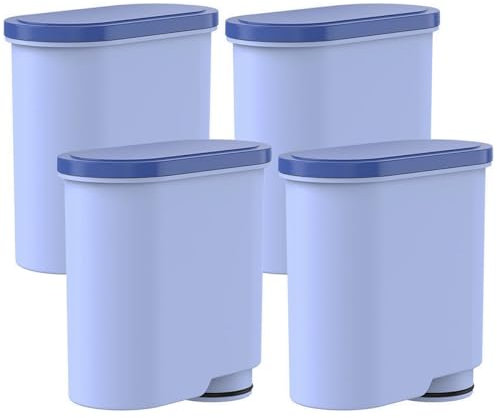 AUMUA Wasserfilter Kompatibel mit Philips CA6903/10/22 Kaffeevollautomat, Latte Go Aquarium Clean Filter (4er Pack/Blau)