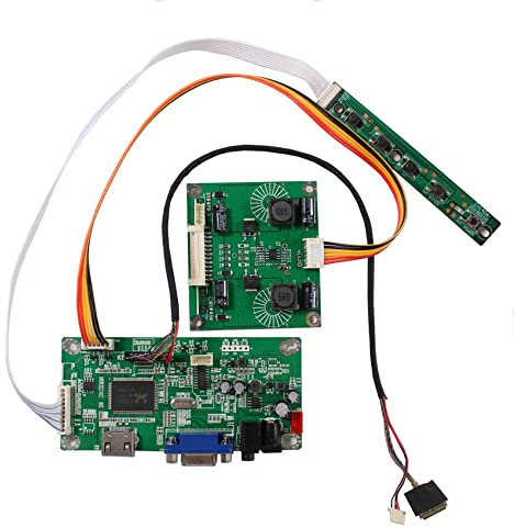 VSDISPLAY VGA-Controller-Board eDP für 27 Zoll 2560 x 1440 2K LM270WQ1-SDF2 40-poliger WLED-LCD-Bildschirm 12 V