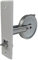 Winrodoor Unterputz-Gurtwickler für 12 m Gurt – Gurtaufnahme 23 mm – Lochabstand 165 mm – mit weißer PVC-Abdeckhaube – Einlass-Gurtwickler