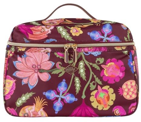 Oilily Kosmetiktasche Cocos Beauty Case Tawny Port bunt