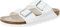 Birkenstock Arizona, Sandali a Punta Aperta, Unisex – Adulto, Bianco (Weiss), 43 EU