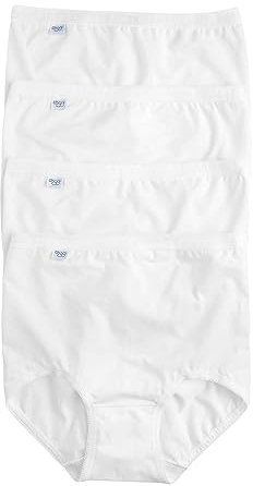 Sloggi Femme Basic+ Maxi 4p Culotte, Blanc, 40 EU