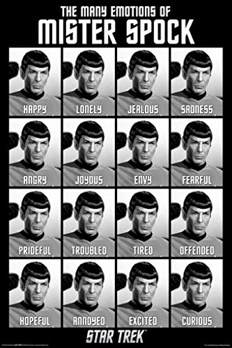Aquarius Star Trek Emotionen des Spock Poster
