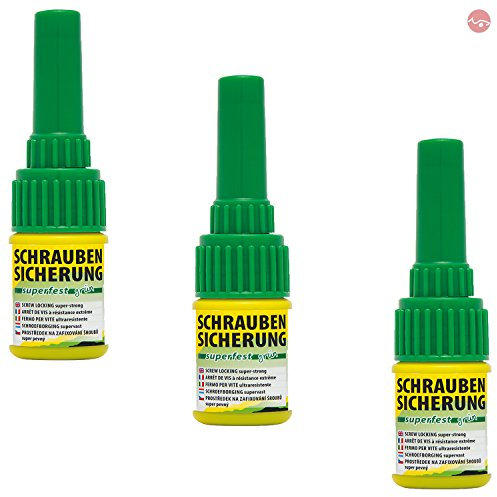 Petec_bundle 3X PETEC SCHRAUBENSICHERUNG SUPERFEST Kleber 5 G SB-Karte 93005