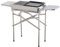Outsunny Barbecue a Carbonella Grill BBQ da Giardino Balcone con Piano d'Appoggio Esterno Acciaio Inox 104 × 30 × 68cm