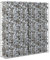 vidaXL Mur à Gabion Couvercles Acier Galvanisé 80x20x100 cm Jardin Terrasse