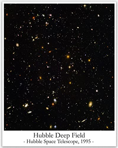 WallBUddy Hubble Deep Field Hubble Telescope Photo Famous Space Photo (84cm x 118.9cm (A0))