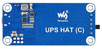 Waveshare UPS Hat (C) for Raspberry Pi Zero 5V Uninterruptible Power Supply Multi Battery Protection Circuits(Battery is not included)