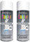 Brilliant White Primer Spray Paint, 2 X 400ML Color It Spray Paint For Metal, Wood, & Plastic, All-Purpose Undercoat Matt Finish White Spray Paint, Wood Spray Paint Can by Paint Factory.