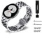 KoGiio 20mm Acciaio Inossidabile Cinturino per Samsung Galaxy Watch 6 Classic 43mm 47mm / Galaxy Watch 6/5/ 4 40mm 44mm / Watch 5 Pro 45mm - d'Argento