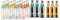 Schweppes Mix Lot de 18 flacons de 200 ml en verre contenant de l'acide carbonique (mélange de 6 variétés de 3 bouteilles) Mérian Tonic, Dry Tonic, Herbal Tonic, Russian Wildberry, White Peach Inc