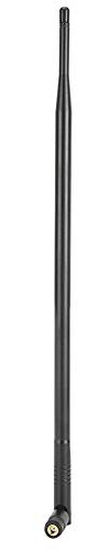 Antena WiFi, 12DBI 2.4GHz 5GHZ Antena de Enrutador de Módem de Largo Alcance de Banda Dual de Alta Ganancia con Conector RP SMA Antena WiFi Inalámbrica