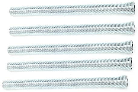 Set di 5 Molle Piegatrici in Acciaio per Tubi Diametri 1/4-5/8 Pollici per Rame e Alluminio