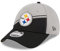 New Era Pittsburgh Steelers NFL 2023 Sideline Grey Black 9Forty Stretch Snapback Cap - One-Size