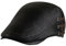 HAPPYPOP Schirmmütze Herren Schiebermütze Driving Cabbie Jagd Flatcap Newsboy Cap Gatsby Herren Hut Barett Schlägermütze Schiebermütze Herren Warm Komfortabel Winter PU Leder