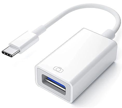USB-C auf USB 3.0 Adapter kompatibel mit Apple iPhone 16 15 MacBook Pro Air M1 M2 M3, iPad Pro/Air, iMac, Surface, Galaxy S24/S23 Ultra und Anderen USB-C-Geräten