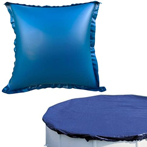 Holdes Almohada De Piscina 4x4 Pies | Almohada De Aire Para Piscinas Fuera Del Suelo,Almohada De Piscina De Invierno De PVC Extra De 0,4 Mm, Kit De Cierre De Piscina Para Invierno
