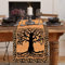 Tischläufer Wikinger Tischläufer Baum des Lebens Rabe Saisonnal Tisch Dekoration Tischdecken Wooden Leinen Tischläufer Für Hochzeit Heimdekoration Dekorativ Abdeckung Tischplatte 33x183cm