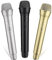 Ginobili 3 PCS Plastic Prop Microphone Mic Prop for Costume Role Play Christmas Cosplay Music Birthday