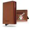 1ONESPO MAGNETIC Portafoglio uomo VERA PELLE - Porta Carte di Credito uomo con Portamonete e Contanti - Protezione RFID 8 tessere, SAFFIANO Marrone