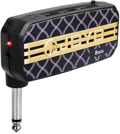 Bass Headphone Amp Mini Guitar Bassist Practice Amplifier with Aux in Portable (JA-03)