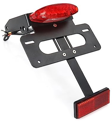 CJMPZKVRY Motorrad-Kennzeichenhalter, Kit zum Entfernen von Kotflügeln hinten, kompatibel mit KTM 690 SMCR 690 Enduro R 2019-2022 2023 (Rot)