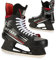 ATTABO Eishockey Schlittschuhe Herren Blade in Schwarz Größe 39 EU Langlebige Edelstahlkufe Stabiler Knöchelschutz Schnürverschluss Komfortabel und langlebig für Fortgeschrittene