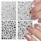 LQIOACU 4 Fogli Animale Gatto Stickers unghie nail art, Adesivi per unghie, Nail stickers, Sticker per unghie, Stickers per unghie, Decorazione coniglietto pasquale, A