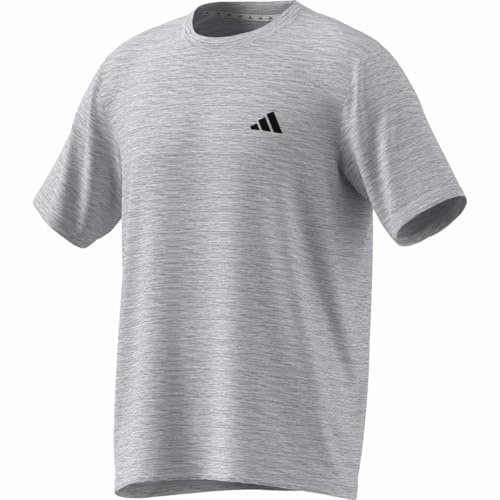 adidas Men's Workout Essentials Flex T-Shirt, Halo Silver Mel, XL