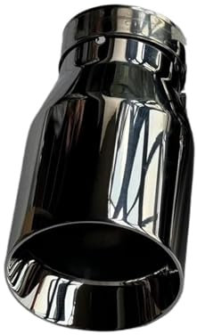 Endrohrblenden 1Pcs Edelstahl Universal Auspuff Spitze/Schalldämpfer Rohr Für VW Auto Zubehör Auto Auspuffblende(ID 83MM-OD 101MM)