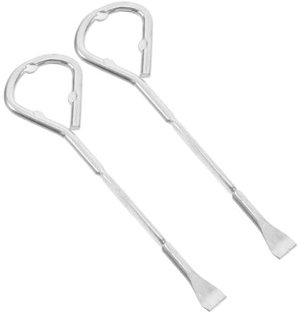 Homoyoyo 2 piezas Abrelatas Multifuncional de Metal para Cubos de Pintura y Botes Abridor de Tapas Herramienta Duradera y de Usar